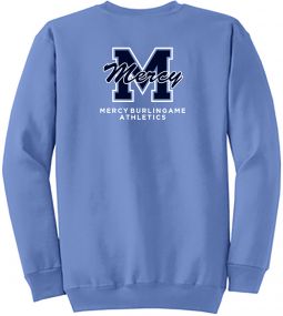 Port & Company - Fleece Crewneck Sweatshirt, Carolina Blue